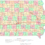 Iowa Printable Map   Printable Map Of Des Moines Iowa