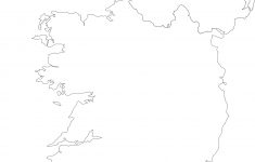 ireland political map printable black and white map of ireland Ireland Political Map - Printable Black And White Map Of Ireland