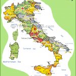 Italy Tourist Map   Printable Map Of Italy