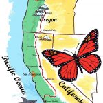 Journey's Flight | Sisters Middle School   Monarch Butterfly Migration Map California