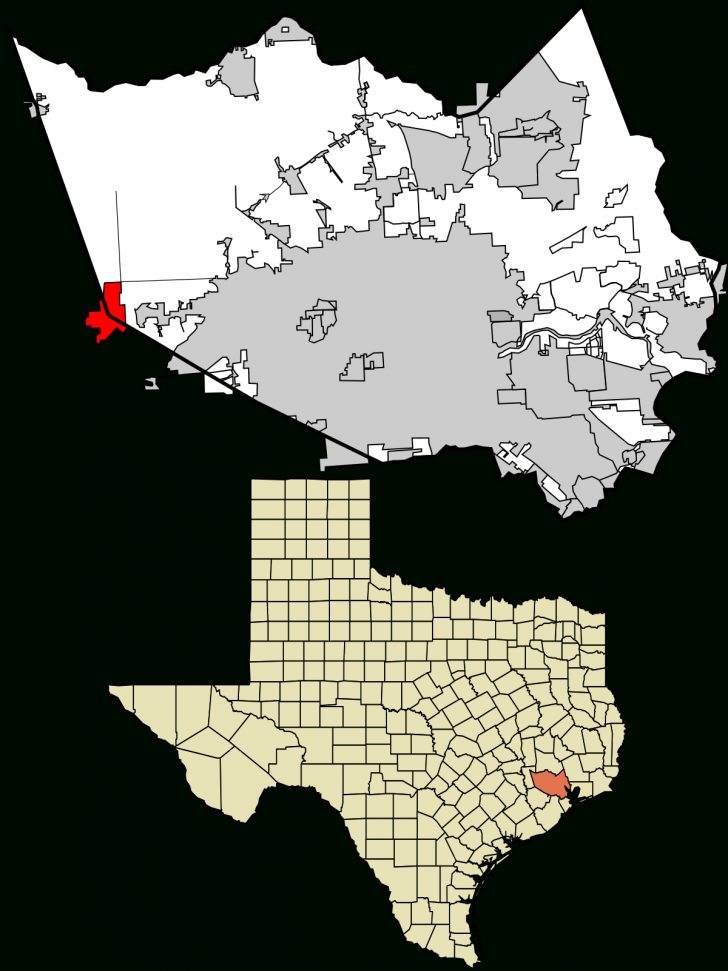 Map Of Cinco Ranch Texas