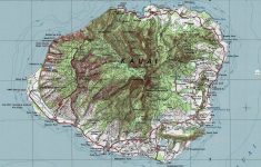 Kauai Topographic Maps - Printable Map Of Kauai