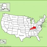 Kentucky State Maps | Usa | Maps Of Kentucky (Ky)   Printable Map Of Bowling Green Ky