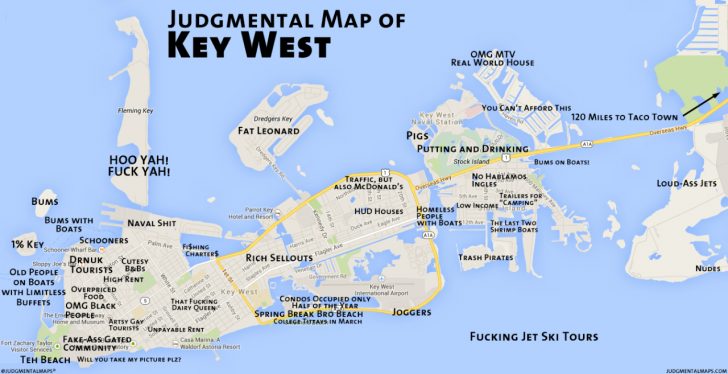 Street Map Of Key West Florida