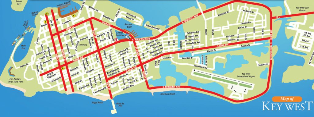 Key West Maps | Compressportnederland - Map Of Key West Florida ...