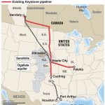 Keystone Xl Pipeline Construction Back On The Drawing Board, States   Keystone Pipeline Map Texas