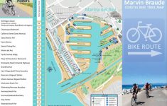 La County Beach Bike Path – Beaches &amp; Harbors - California Coast Bike Route Map