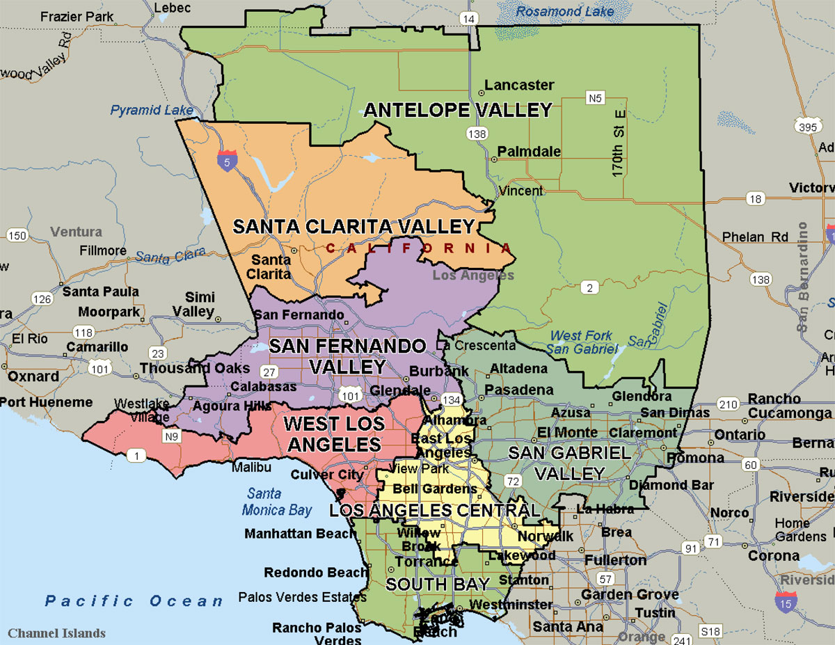 27 San Bernardino County Map With Cities Maps Database Source