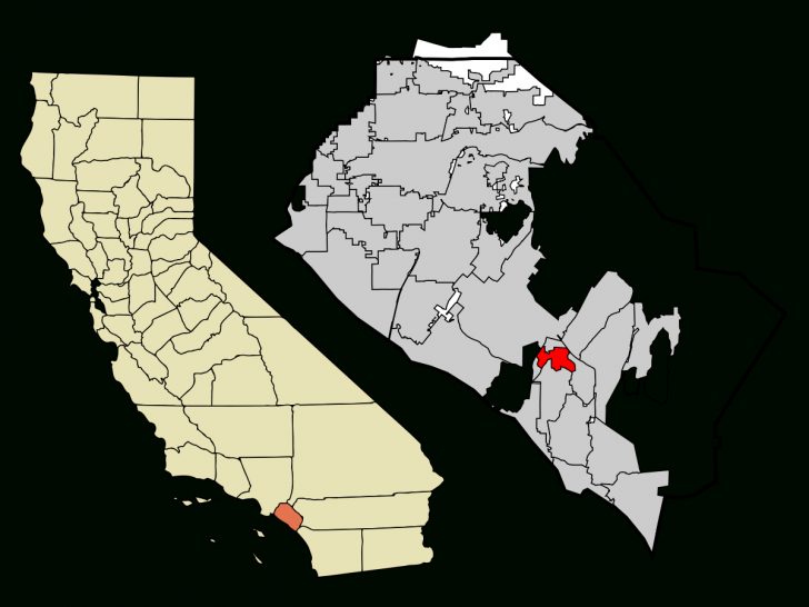 Laguna Woods California Map