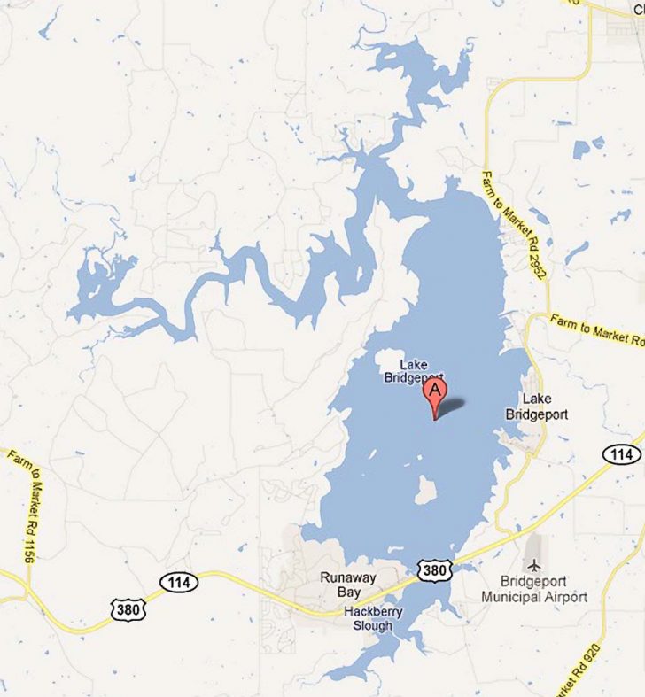 Lake Bridgeport - Bridgeport Texas Map - Printable Maps