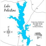 Lake Palestine, Texas   Wood Laser Cut Map | Lake Palestine Texas   Palestine Texas Map