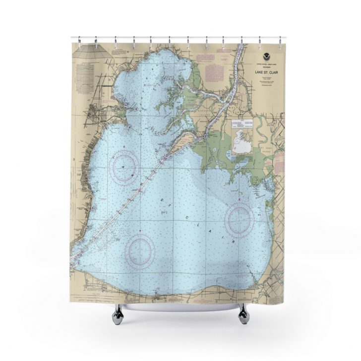 Texas Map Shower Curtain