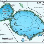 Lakes Newnan's / Sante Fe (2 Sided Map)   Mark Evans Maps   Florida Fishing Lakes Map