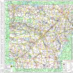 Large Detailed Map Of Arkansas With Cities And Towns   Arkansas Road Map Printable