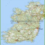 Large Detailed Map Of Ireland With Cities And Towns   Printable Map Of Ireland