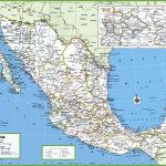 Large Detailed Map Of Mexico With Cities And Towns   Map Of Southern California And Northern Mexico