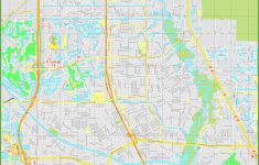 Large Detailed Map Of Port St. Lucie - Florida Map With Port St Lucie