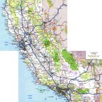 Large Detailed Road And Highways Map Of California State With All   California State Map With Cities