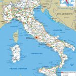 Large Detailed Road Map Of Italy With All Cities And Airports   Large Printable Maps
