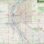 Large Detailed Street Map Of Denver   Street Map Of Englewood Florida
