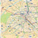 Large Detailed Tourist Map Of Paris With Metro   Printable Tourist Map Of Paris France