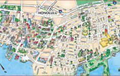 Large Honolulu Maps For Free Download And Print | High-Resolution - Printable Map Of Oahu Attractions