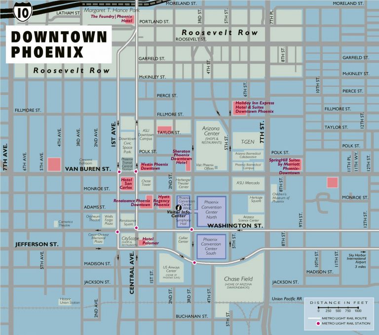 Large Phoenix Maps For Free Download And Print | High-Resolution And ...