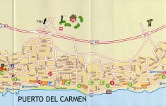 Large Puerto Del Carmen Maps For Free Download And Print | High - Printable Map Of Playa Del Carmen