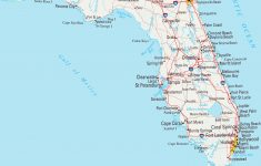 Large Roads And Highways Map Of Florida State With Cities Vidiani - Printable Map Of Florida Gulf Coast