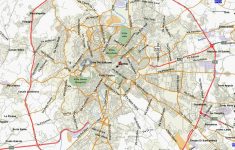 Large Rome Maps For Free Download And Print | High-Resolution And - Central Rome Map Printable