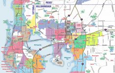 Large Tampa Maps For Free Download And Print | High-Resolution And - Tampa Florida Map With Cities