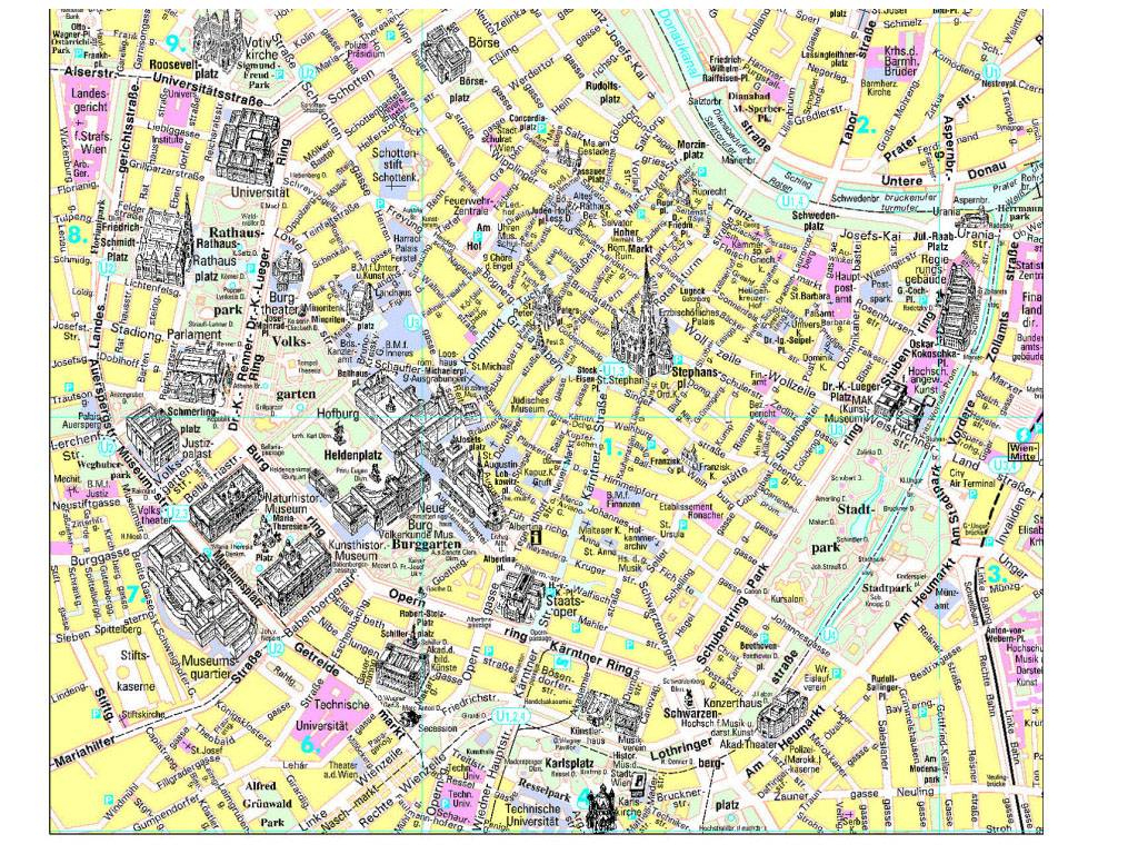 Large Vienna Maps For Free Download And Print | High-Resolution And - Vienna City Map Printable
