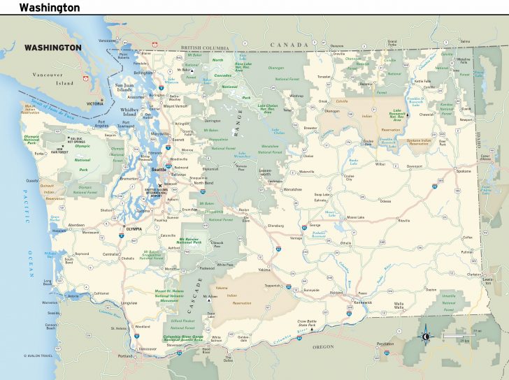 Printable Map Of Washington Dc