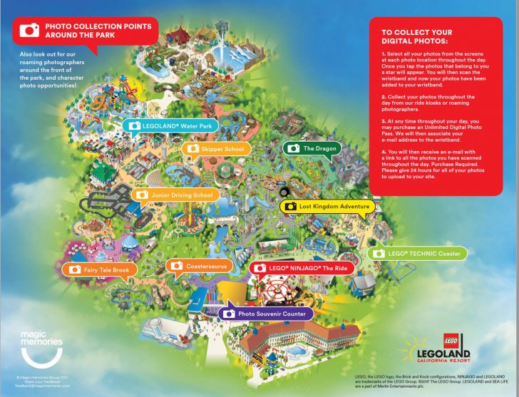 Legoland California Water Park Map