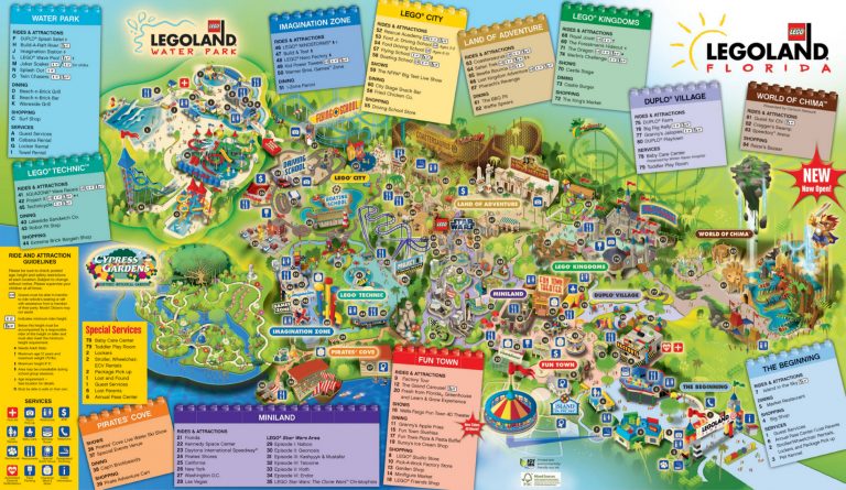 Legoland Ca Printable Map - Printable And Coloring Page 2018 - Legoland