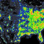 Light Pollution Map   (X Post From Mapporn) : Astronomy   Light Pollution Map Texas