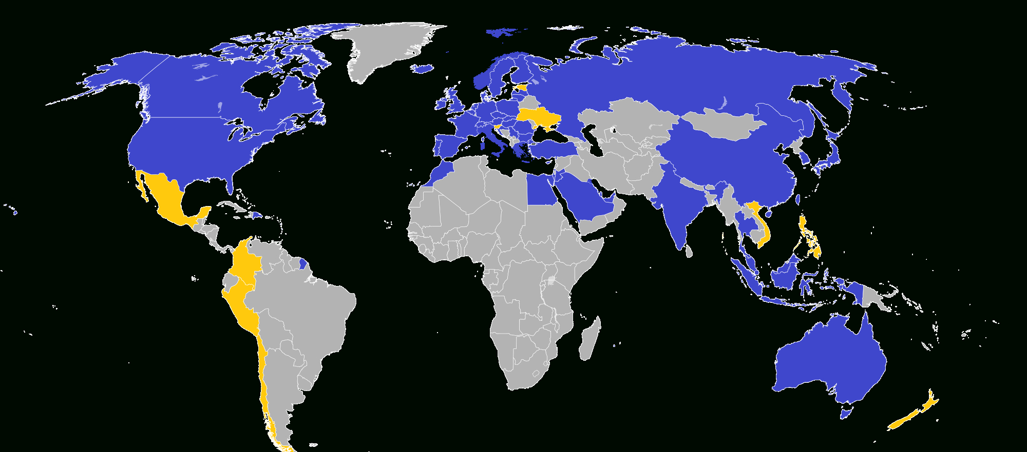 List Of Countries With Ikea Stores - Wikipedia - Ikea Locations California Map