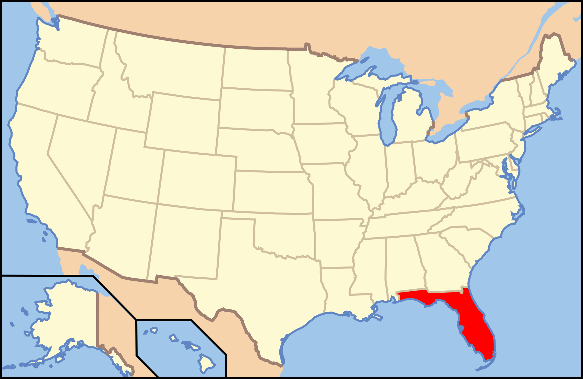 List Of Florida State Symbols - Wikipedia - Where Are Oranges Grown In Florida Map