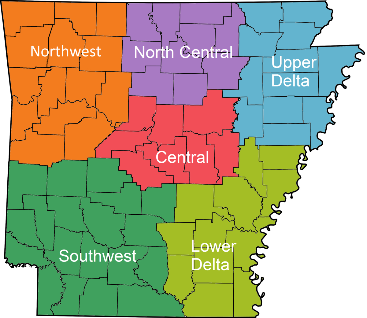 List Of School Districts In Arkansas - Wikipedia - Florida School Districts Map