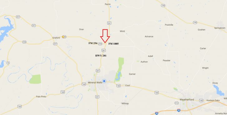 Mineral Wells Texas Map