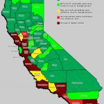Local Variation In Concealed Carry Of Weapons In California | Gun   California Ccw Map