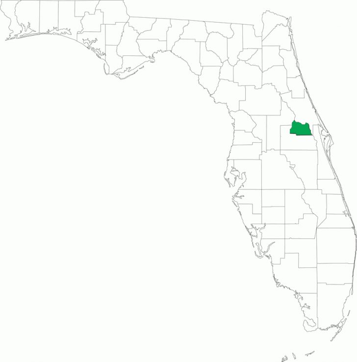 Map Of Seminole County Florida