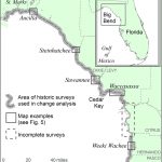 Location Map Of Florida Big Bend Marsh Coast On The Gulf Of Mexico   Gulf Of Mexico Map Florida