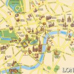 London Attractions Map Pdf   Free Printable Tourist Map London   Printable Map Of London England
