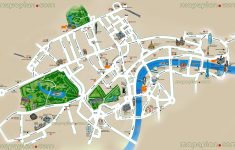 London Maps - Top Tourist Attractions - Free, Printable City Street - Printable Children's Map Of London