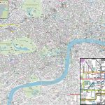 London Maps   Top Tourist Attractions   Free, Printable City Street   Printable Map Of London