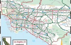 Los Angeles California Transportation Map - Los Angeles California - Los Angeles California Map