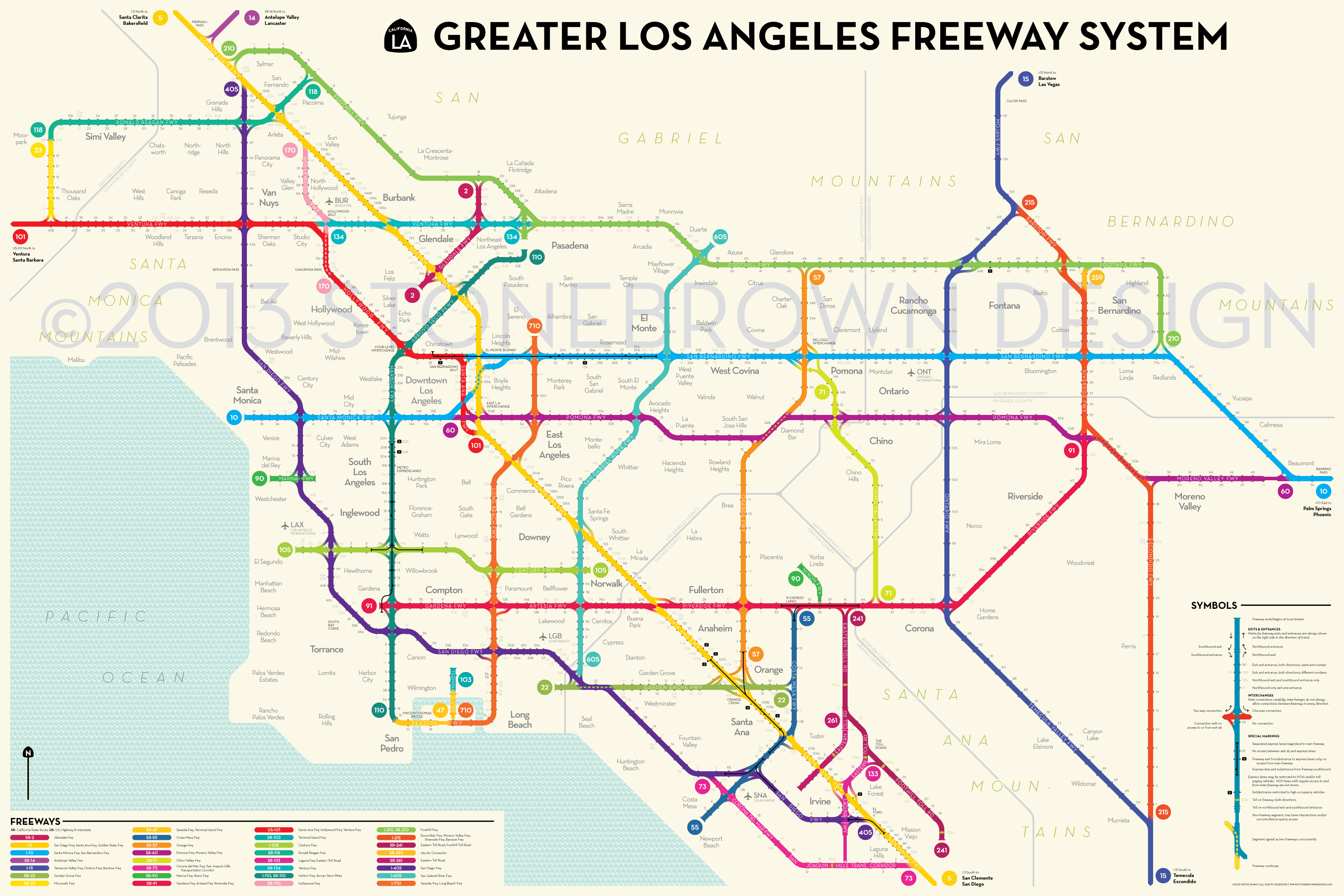 Los Angeles Freeways Google Maps California Toll Roads California - California Toll Roads Map