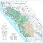 Los Padres National Forest Visitor Map (North)   Us Forest Service   California National Forest Map