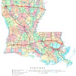 Louisiana Printable Map   Printable Map Of Louisiana